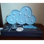Cloud led wall light