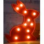 Easter bunny led marquee light