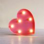 Heart led marquee light