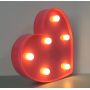 Heart led marquee light