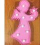 Angel led wall light kids room light