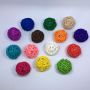 Colorful Rattan Ball LED Fairy String