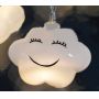 Smile cloud led fairy lights baby room decorative light