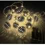 Morocco ball battery powered led string