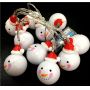 Snowman led christmas string