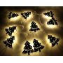 Steel christmas tree led fairy string