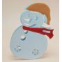 Steel snowman led fairy string Christmas decorative string