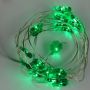 Shamrock led copper wire string light