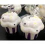 Cupcake led fairy string for birthday party