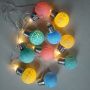 E27 crack bulb led string lights