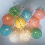 Crack ball led fairy string