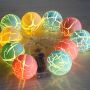 Crack ball led fairy string