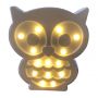 Owl led marquee light kids night light