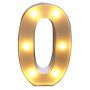 0-9 number light led figure light marquee light