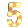 0-9 number light led figure light marquee light