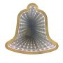 Bell led mirror tunnel light