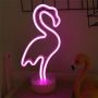 Flamingo neon light 