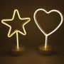 Heart neon light