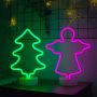 Angel neon light