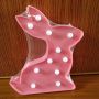 Easter bunny led marquee light