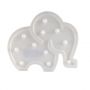 Elephant led marquee light kids night light