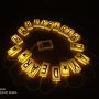 Letter box led string lights