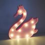 Swan led marquee light kids night light