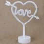 Love heart led neon light wedding decoration