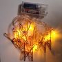 Metal clip string led fairy lights battery string lights