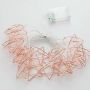 Metal star led fairy lights battery string lights