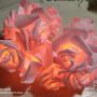 Battery led rose string