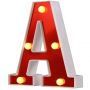 Little golden led Letter marquee lights