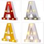 Little golden led Letter marquee lights
