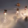 Wishing bottle led string lights