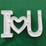 I love U led marquee light
