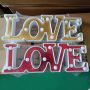 Love led marquee light
