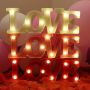 Love led marquee light