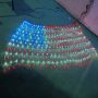 electric lighted USA flag