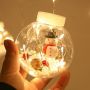 Christmas wishing ball curtain string light
