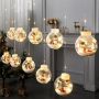 Christmas wishing ball curtain string light