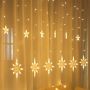Polar star curtain string light