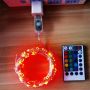 RGB copper wire string light