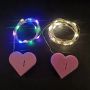 Gift box copper wire string lights