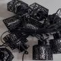 Solar flame lantern string lights