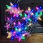 40 Star curtain string light
