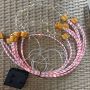 Candy color glowing rope copper wire bulb string lights