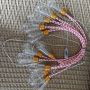 Candy color glowing rope copper wire bulb string lights