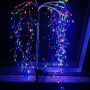 solar cluster firework garden spike light