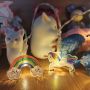 Rainbow and unicorn led string lights