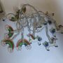 Rainbow and unicorn led string lights